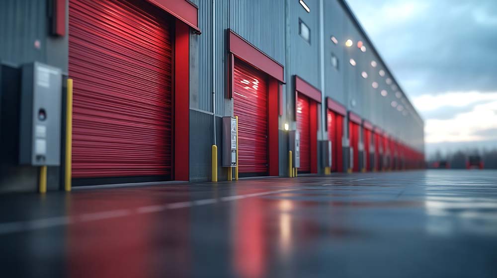 Warehouse Gutter Cleaning